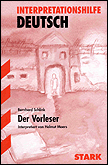 Interpretationshilfe: Der Vorleser