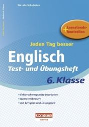 Englisch Lernhilfen von Cornelsen für den Einsatz in der Mittelstufe ergänzend zum Englischunterricht