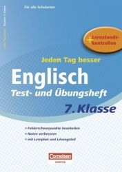 Englisch Lernhilfen von Cornelsen für den Einsatz in der Mittelstufe ergänzend zum Englischunterricht