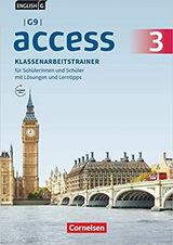 Cornelsen Klassenarbeitstrainer English G Access