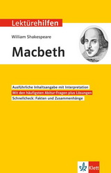 Macbeth - William Shakespeare. Inhaltlicher Schwerpunkt Landesabitur