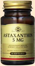 Astaxanthin - Nahrungsergänzungsmittel