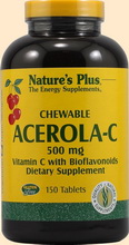 Acerola, natürliches Vitamin C - Nahrungsergänzungsmittel