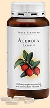 Acerola, natürliches Vitamin C - Nahrungsergänzungsmittel