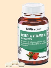 Acerola, natürliches Vitamin C - Nahrungsergänzungsmittel