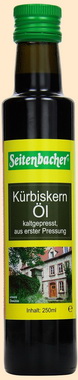Kürbiskernöl (Bio) Kürbiskernöl (bei diversen Anbietern auch kaltgepresst)