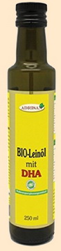 (Bio) Leinöl (bei diversen Anbietern auch kaltgepresst)