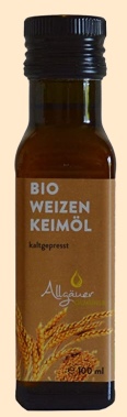 Weizenkeimöl, reich an natürlichem Vitamin C