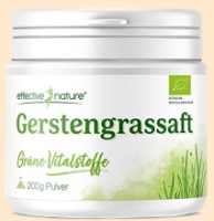 Gerstengrassaft - Nahrungsergänzungsmittel