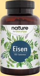 Eisen + Vitamin C aus Acerola. Nahrungsergänzungsmittel