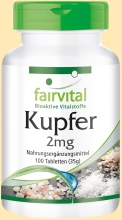 Kupfer 2 mg