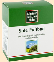 Fußpflegeprodukte - gesunde Füße Pflegebalsam/Fußbäder