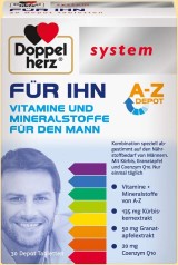 Vitamine und Mineralstoffe für den Mann. Doppelherz System