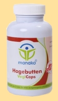Hagebutten Kapseln, reich an natürlichem Vitamin C Sanct Bernhard - Nahrungsergänzungsmittel