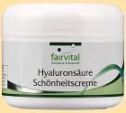 Hyaluronsäure Schönheitscreme fairvital Hautkosmetik