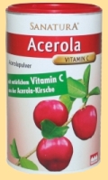 Acerola. Natürliches Vitamin C- Nahrungsergänzungsmittel