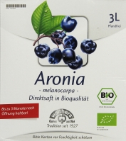 Aroniasaft Direktsaft 100%, reich an Antioxidantien