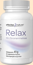 Relax mit Magnesium, Zitronenmelisse und einem Extrakt der afrikanischen Schwarzbohne bei Einschlafstörungen Sleep Plus - Nahrungsergänzungsmittel
