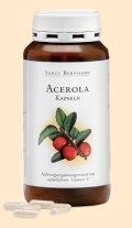 Acerola Kapseln - reich an natürlichem Vitamin C