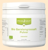 Bio Gerstengraspulver Effective Nature - Nahrungsergänzungsmittel