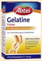 Gelatine Pulver Abtei Drogerieprodukte/ Nahrungsergänzungsmittel