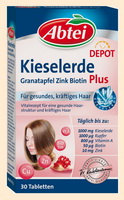 Kieselerde Granatapfel,Zink, Biotin Plus Abtei Drogerieprodukte/ Nahrungsergänzungsmittel