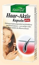 Haar Aktiv Kapseln Alsiroyal Reformhausprodukte - Nahrungsergänzungsmittel