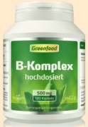 Vitamin B Komplex 50 Greenfood - Nahrungsergänzungsmittel