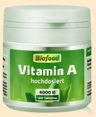 Vitamin A hochdosiert Greenfood - Nahrungsergänzungsmittel