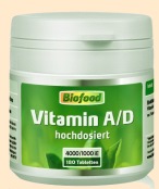 Vitamin A/D Greenfood - Nahrungsergänzungsmittel