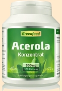 Acerola Vitamin C Greenfood - Nahrungsergänzungsmittel