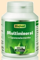 Multimineral + Spurenelemente Greenfood - Nahrungsergänzungsmittel