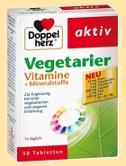 Doppelherz Vegetarier Vitamine + Mineralien - Nahrungsergänzungsmittel