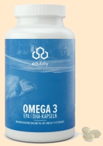 Omega 3 EPA/DHA Kapseln - Nahrungsergänzung Edubily - Nahrungsergänzungsmittel