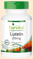 Lutein Fairvital - Nahrungsergänzungsmittel
