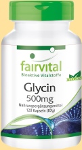 Glycin 500mg, 120 Kapseln