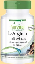 Aminosäure L-Arginin + Maca