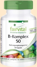B Komplex 50 Pangamsäure Fairvital - Nahrungsergänzungsmittel