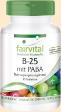 B 25 mit PABA Fairvital - Nahrungsergänzungsmittel