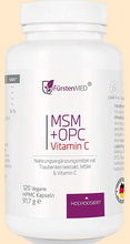 MSM + OPC + Vitamin C FürstenMed - Nahrungsergänzung NEM
