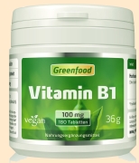 Vitamin B1 Bio Food - Nahrungsergänzungsmittel