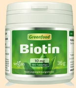 Biotin extra hochdosiert Bio Food - Nahrungsergänzungsmittel