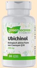 Ubichinol greenleaves - Nahrungsergänzungsmittel