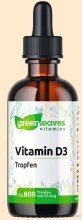 Vitamin D3 Tropfen greenleaves - Nahrungsergänzungsmittel