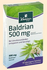 Baldrian bei Unruhezuständen Kneipp - Nahrungsergänzungsmittel