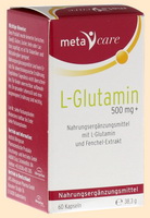 L-Glutamin MetaCare - Nahrungsergänzungsmittel