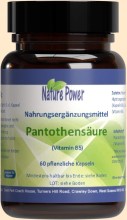 Pantothensäure Nature Power - Nahrungsergänzungsmittel