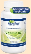 Vitamin B1 Nature Power - Nahrungsergänzungsmittel