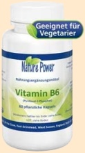 Vitamin B6 Nature Power - Nahrungsergänzungsmittel