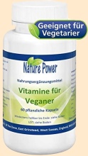 Vitamine für Veganer Nature Power - Nahrungsergänzungsmittel
